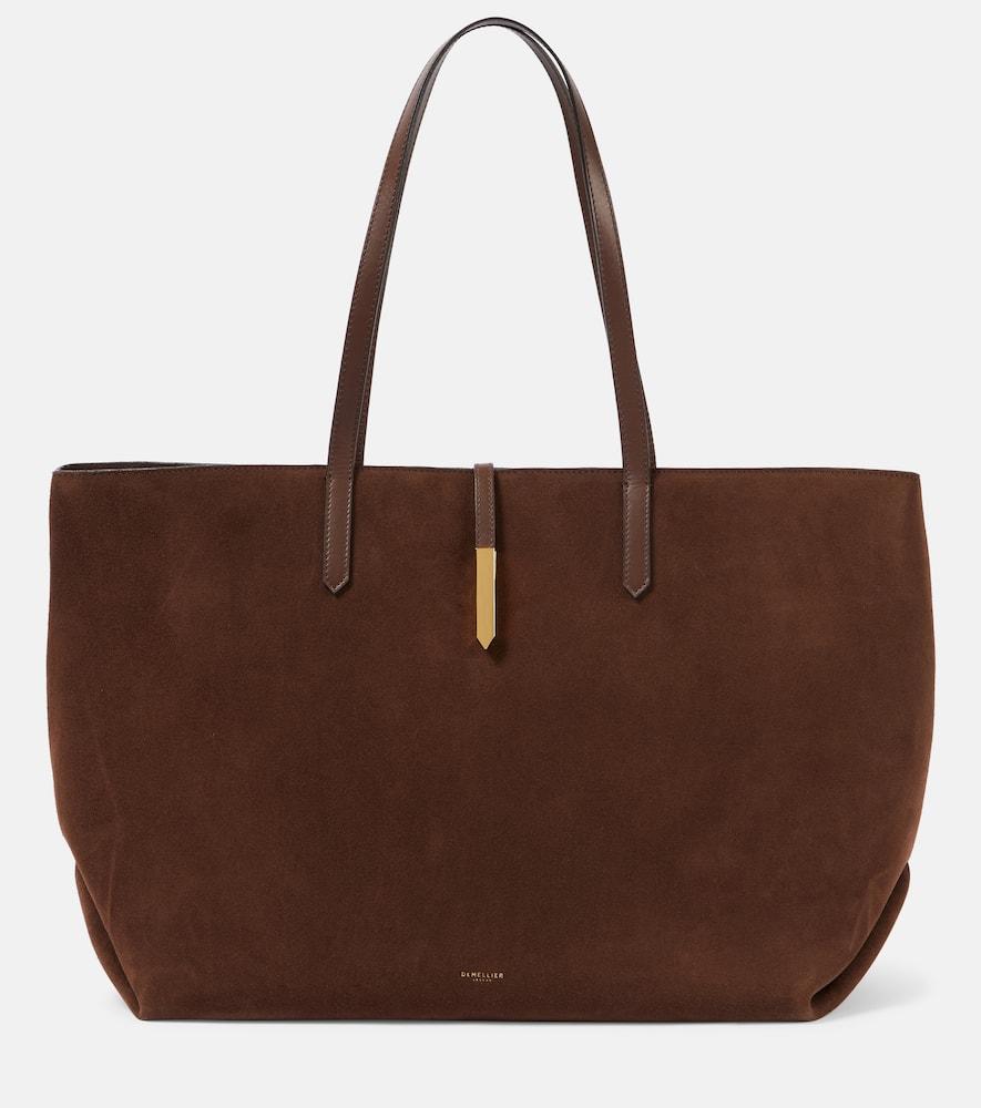 demellier tokyo suede tote bag