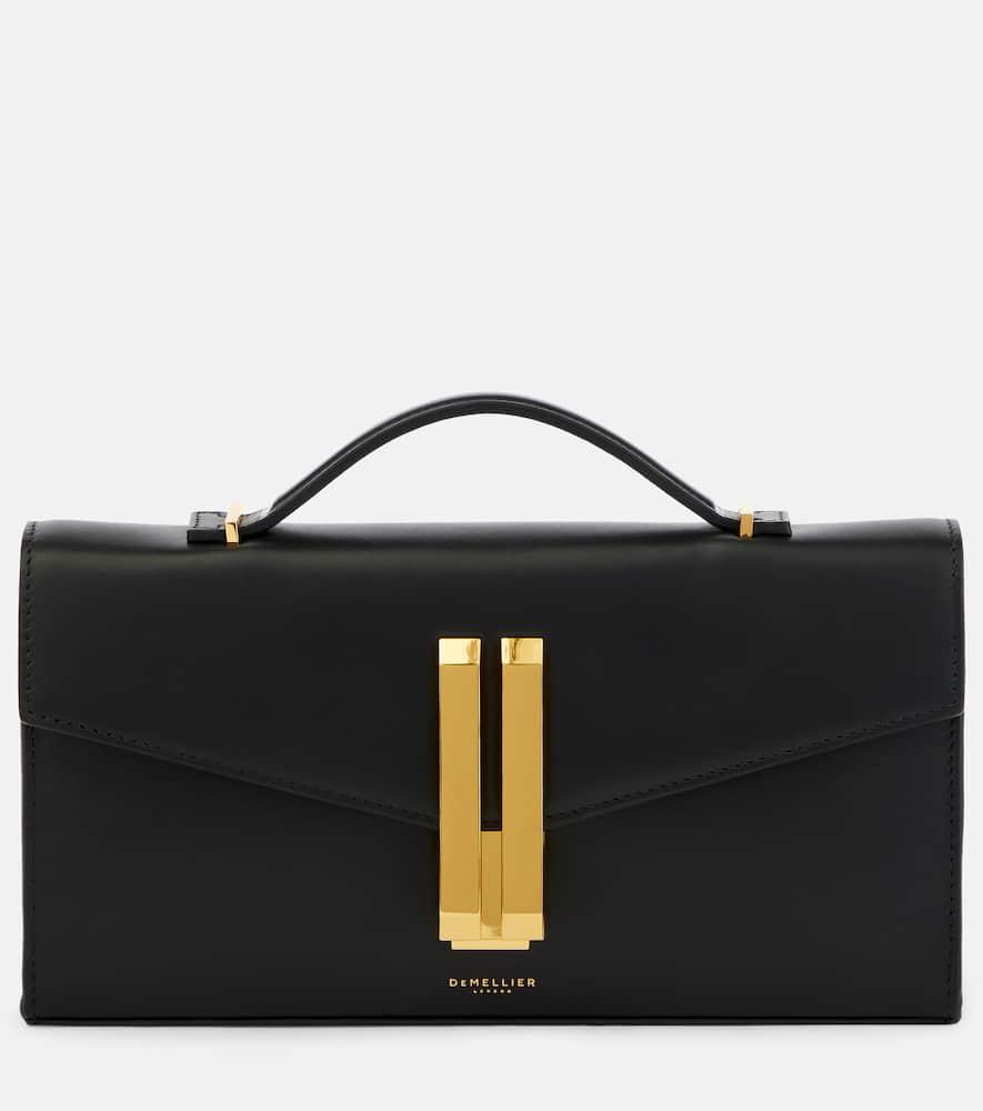 demellier vancouver leather clutch