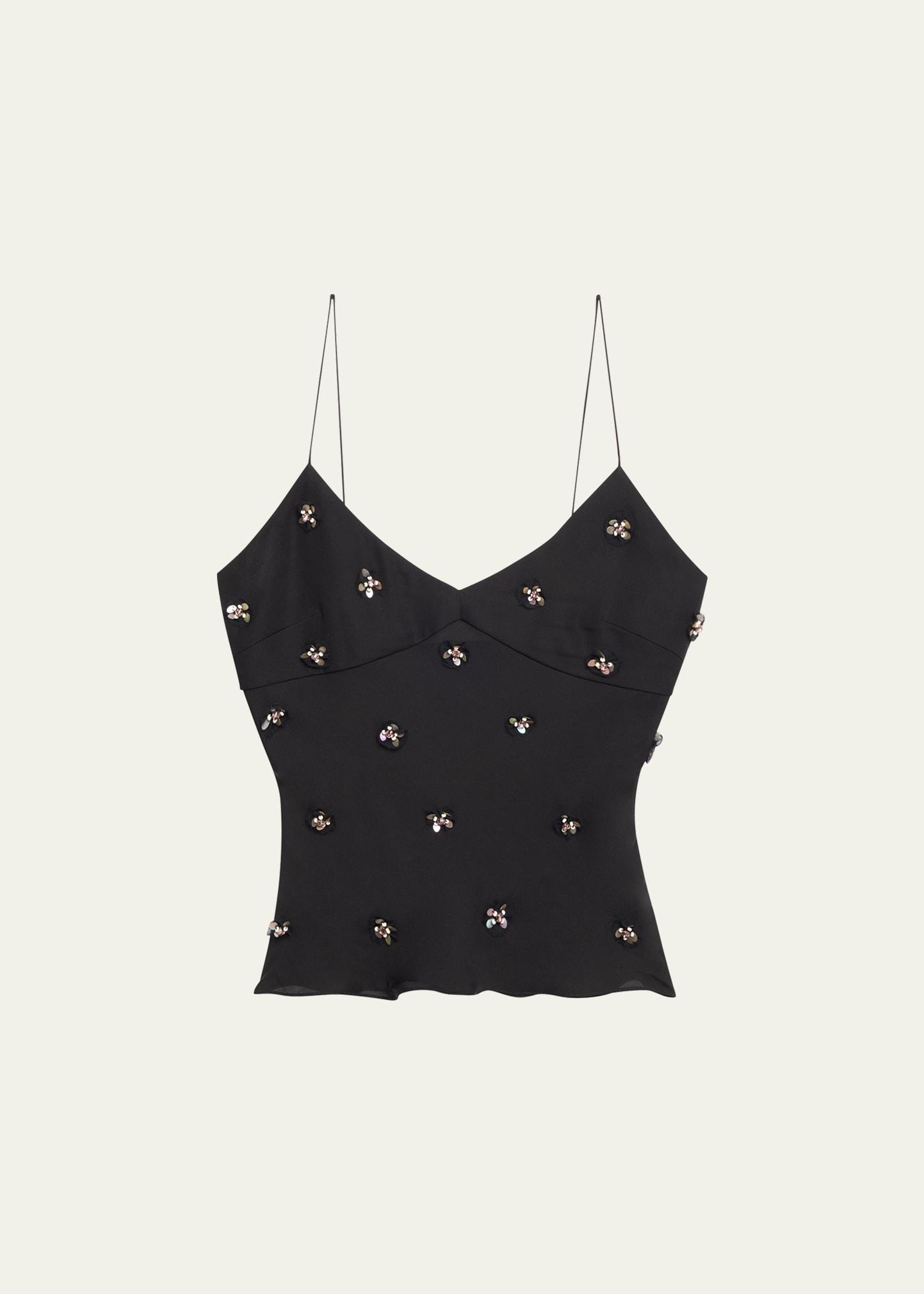 demi embellished blouse