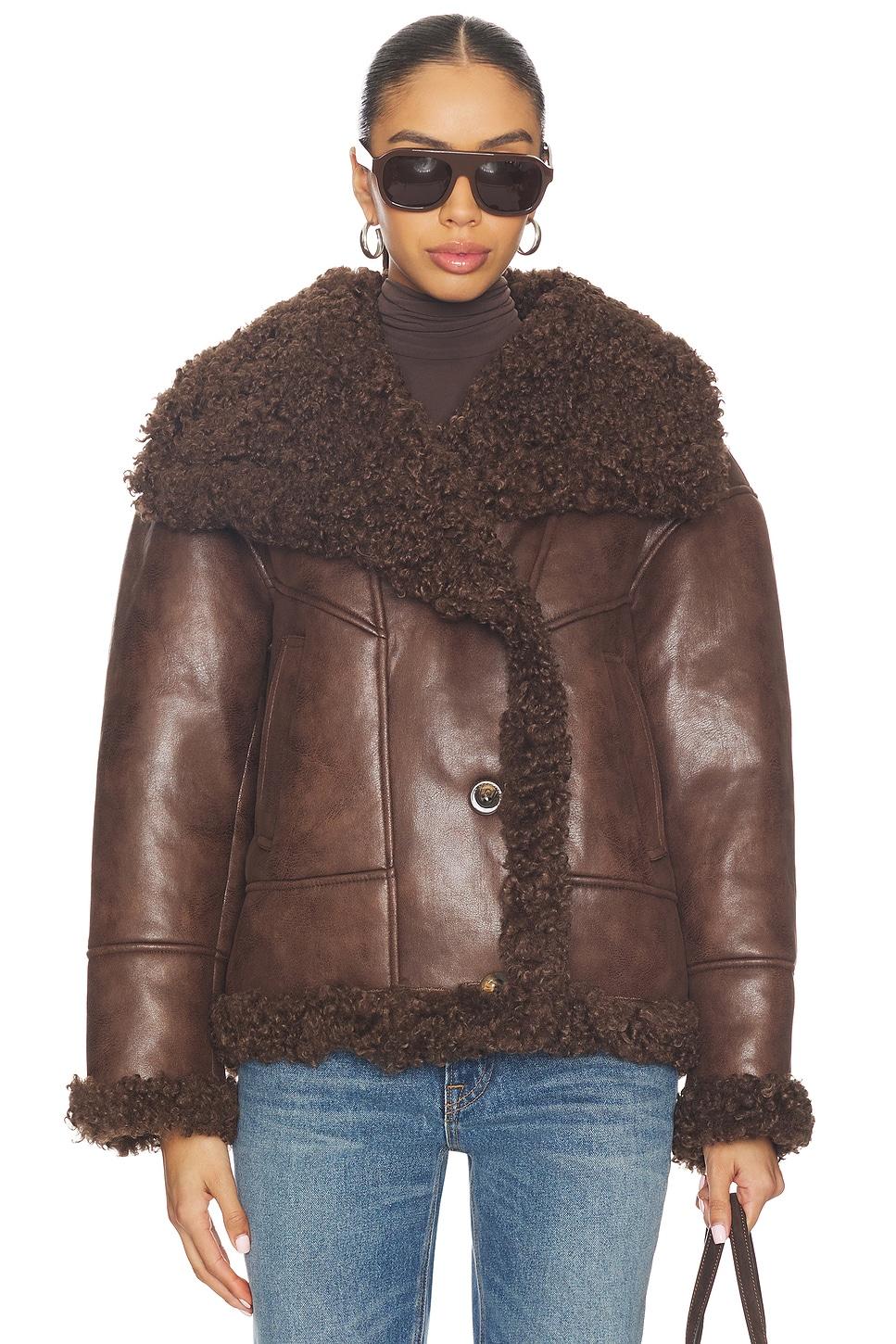 demi faux fur jacket