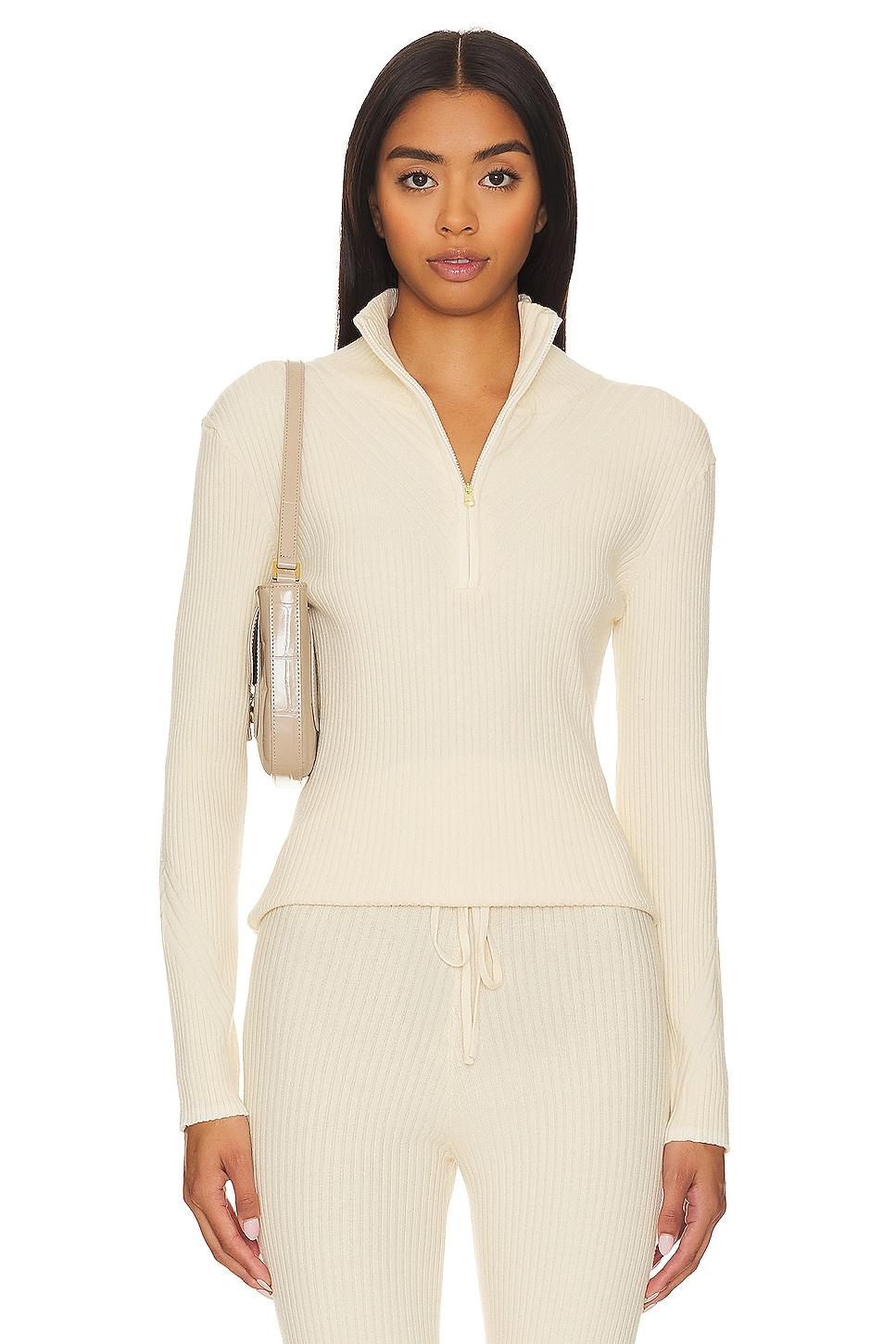 demi half zip pullover