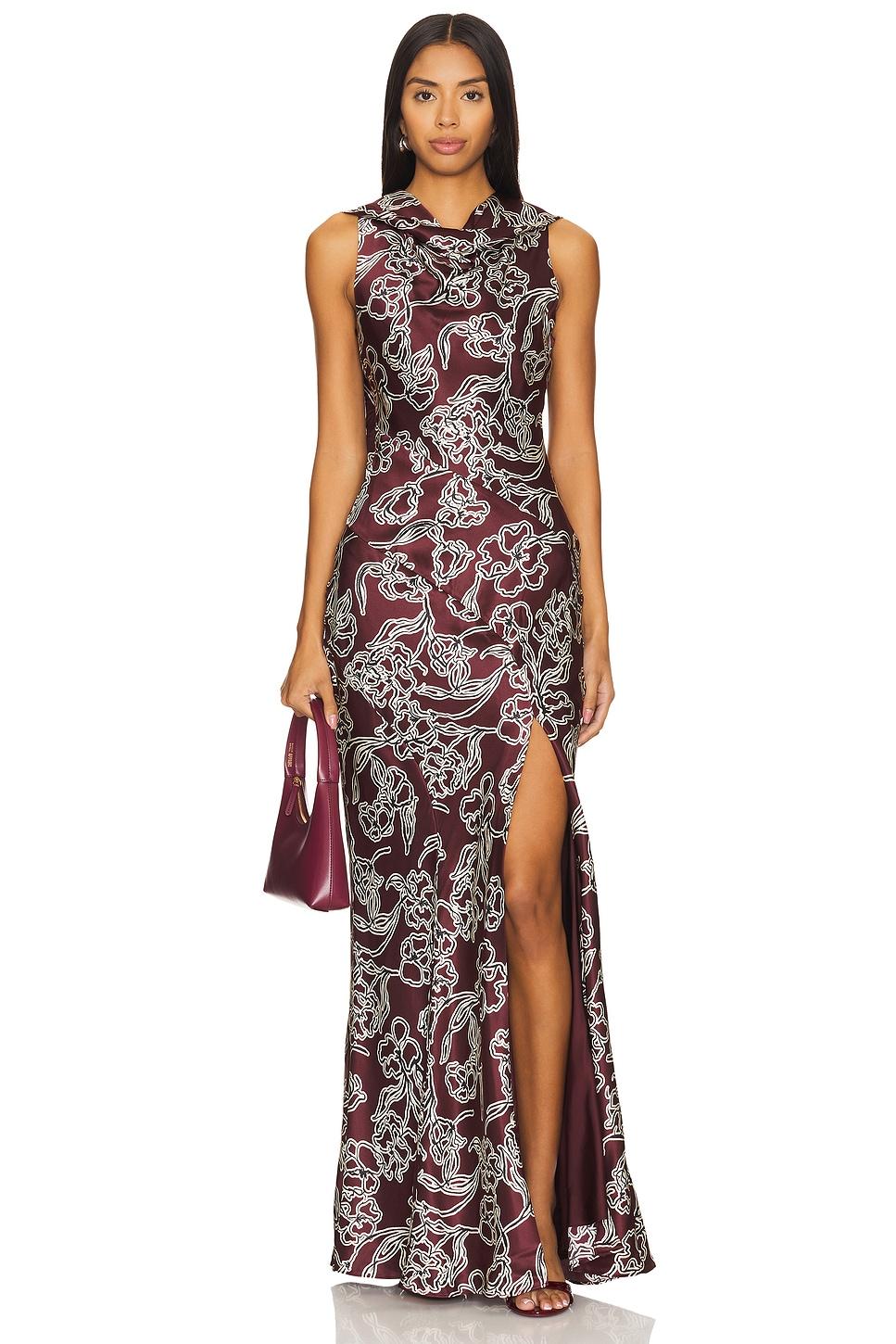 demi tie back drape