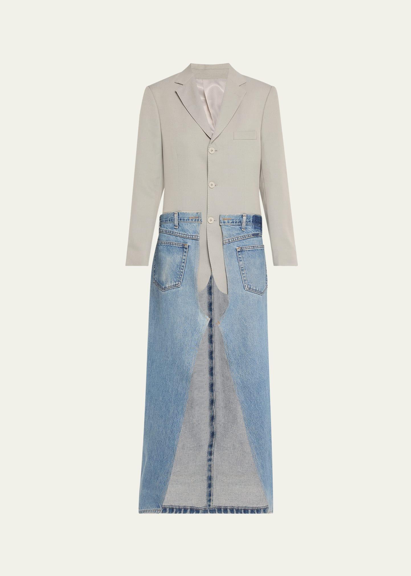 denicoat long hybrid coat