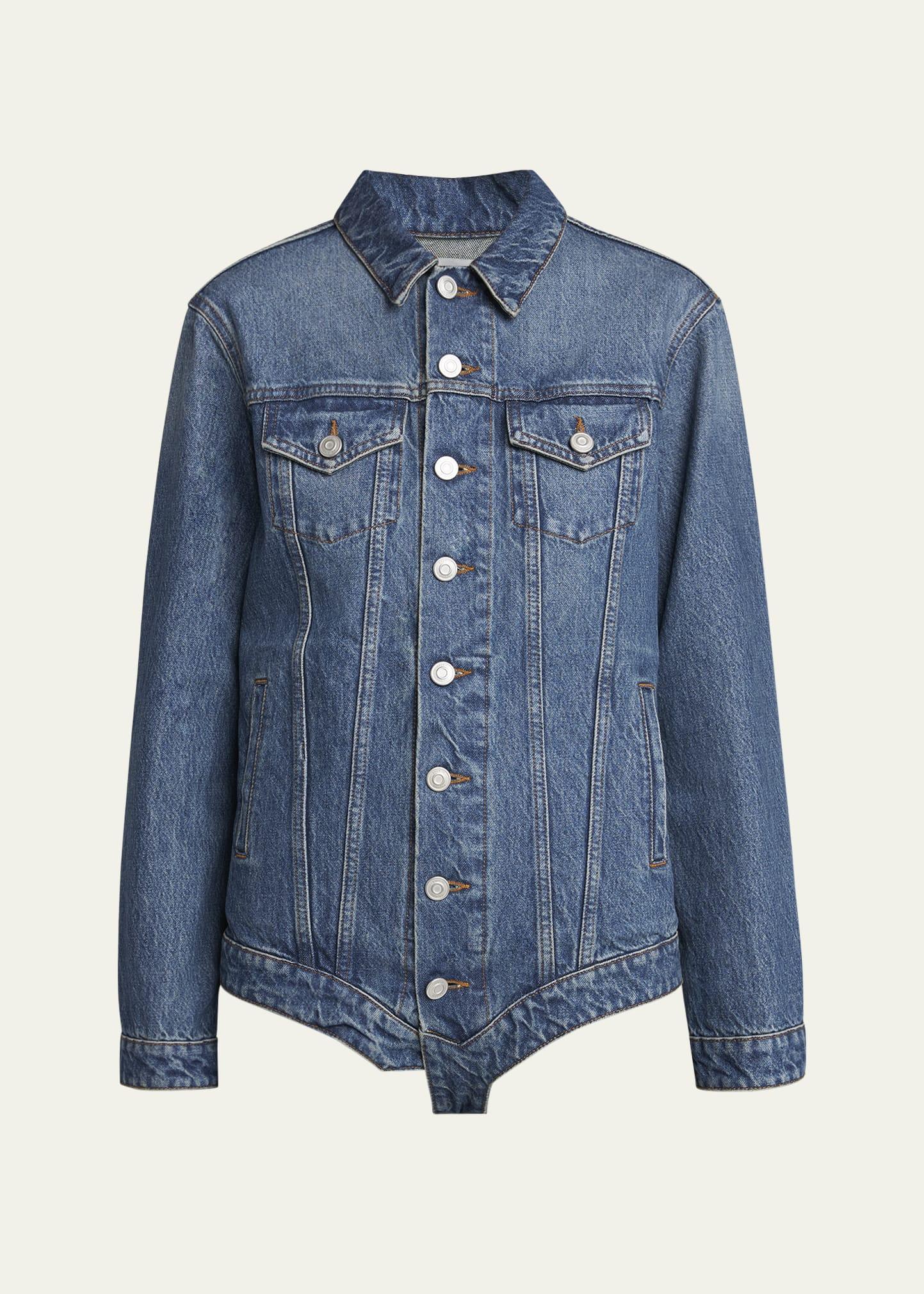 denim bodysuit jacket