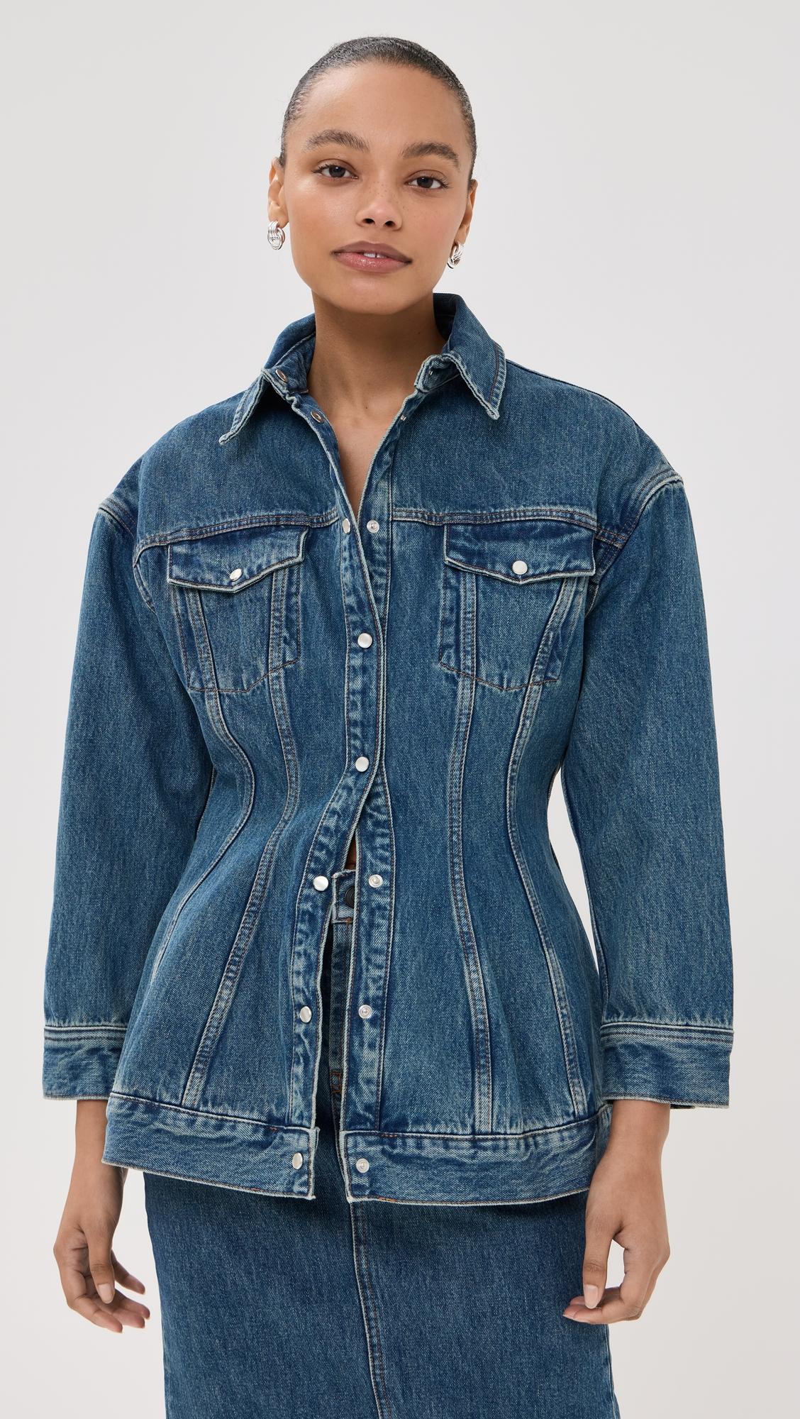 denim contour jacket