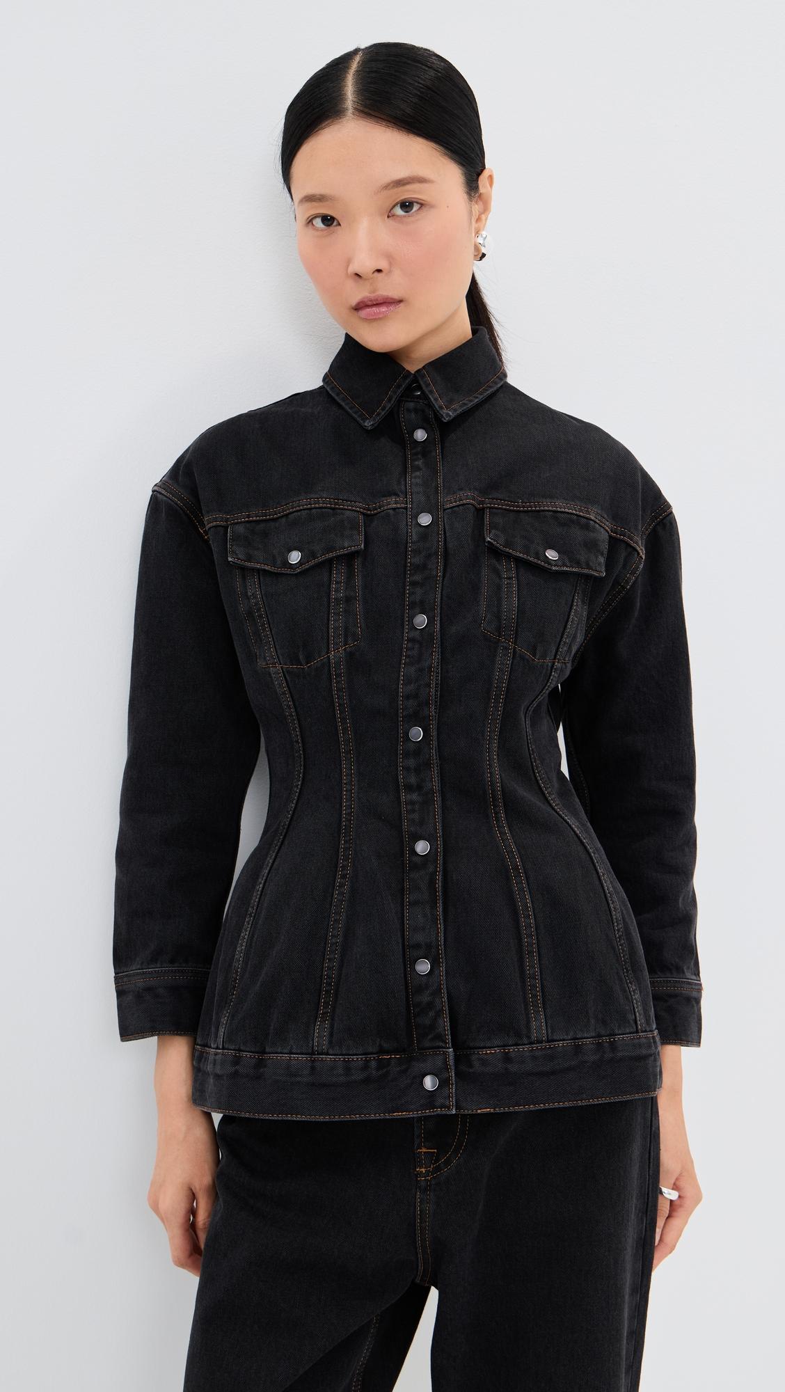 denim contour jacket