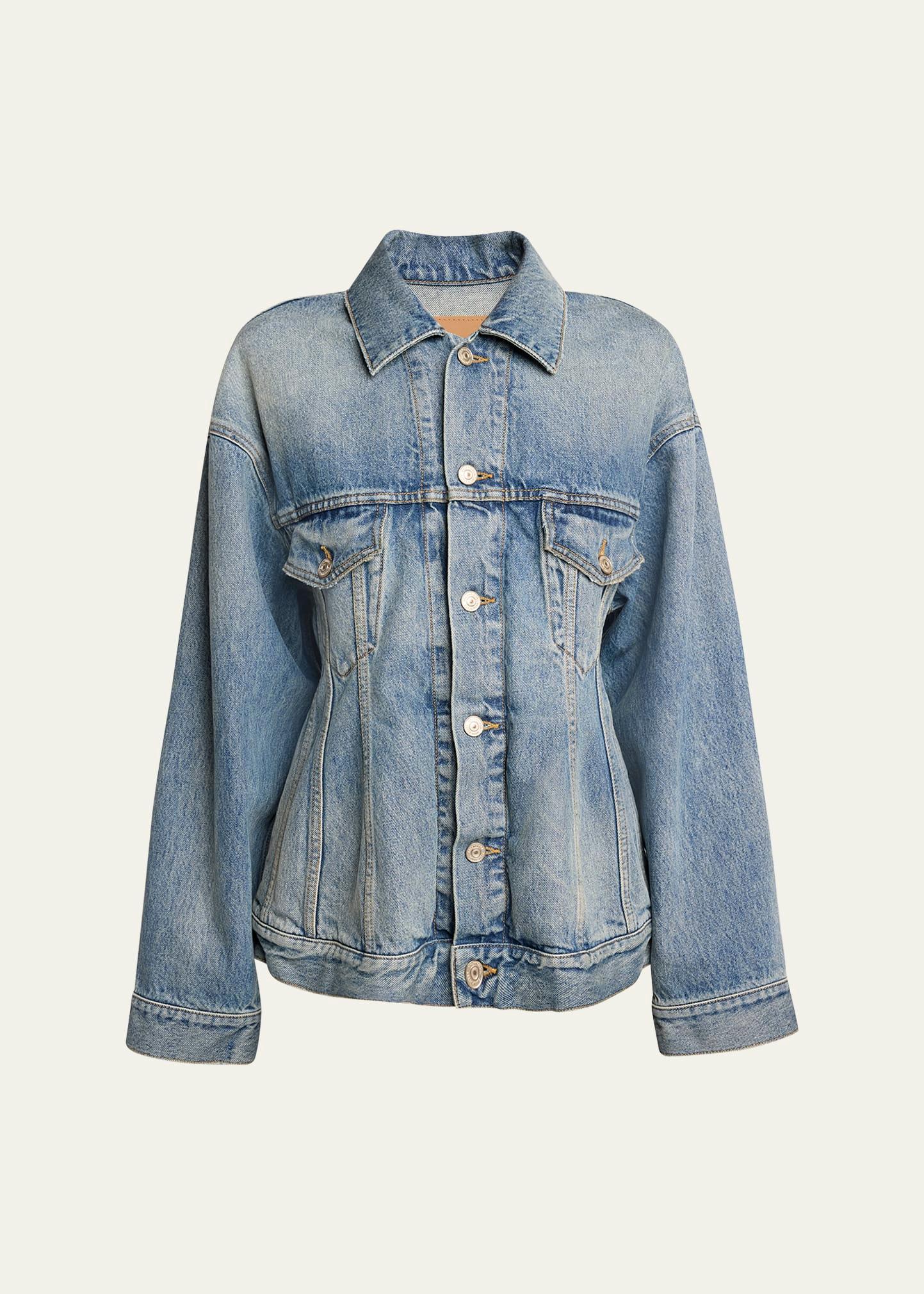 denim hourglass jacket