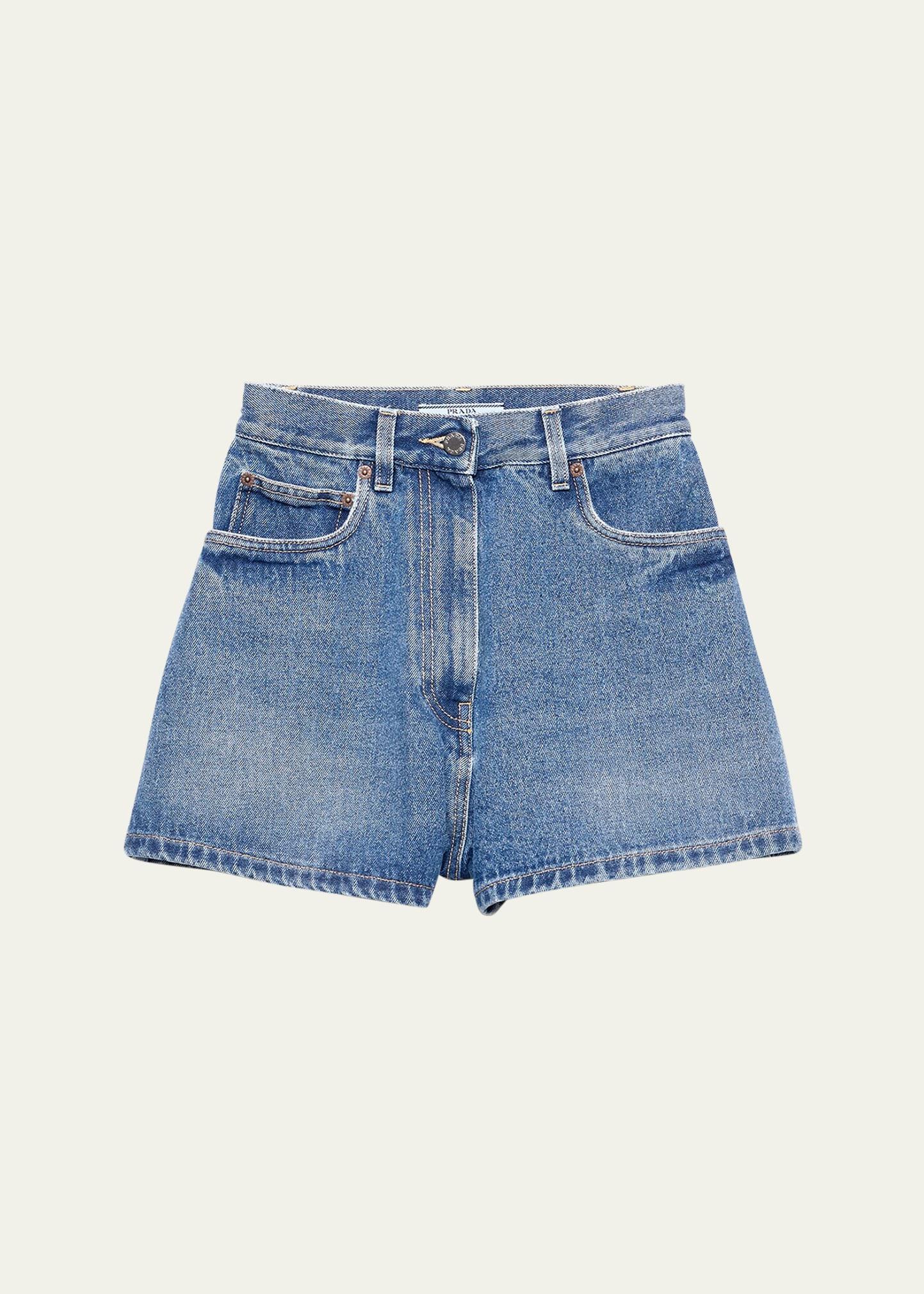denim jean shorts