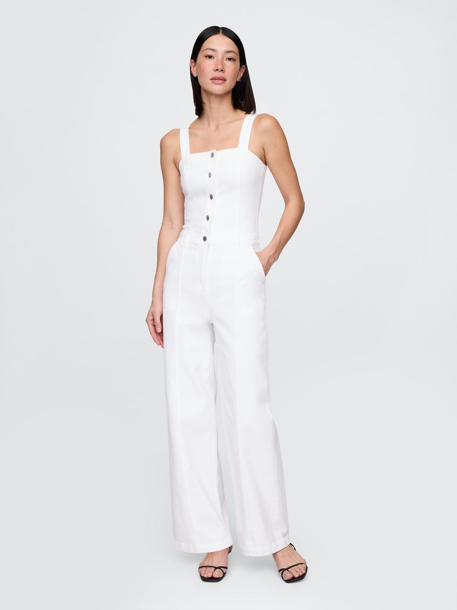 denim jumpsuit