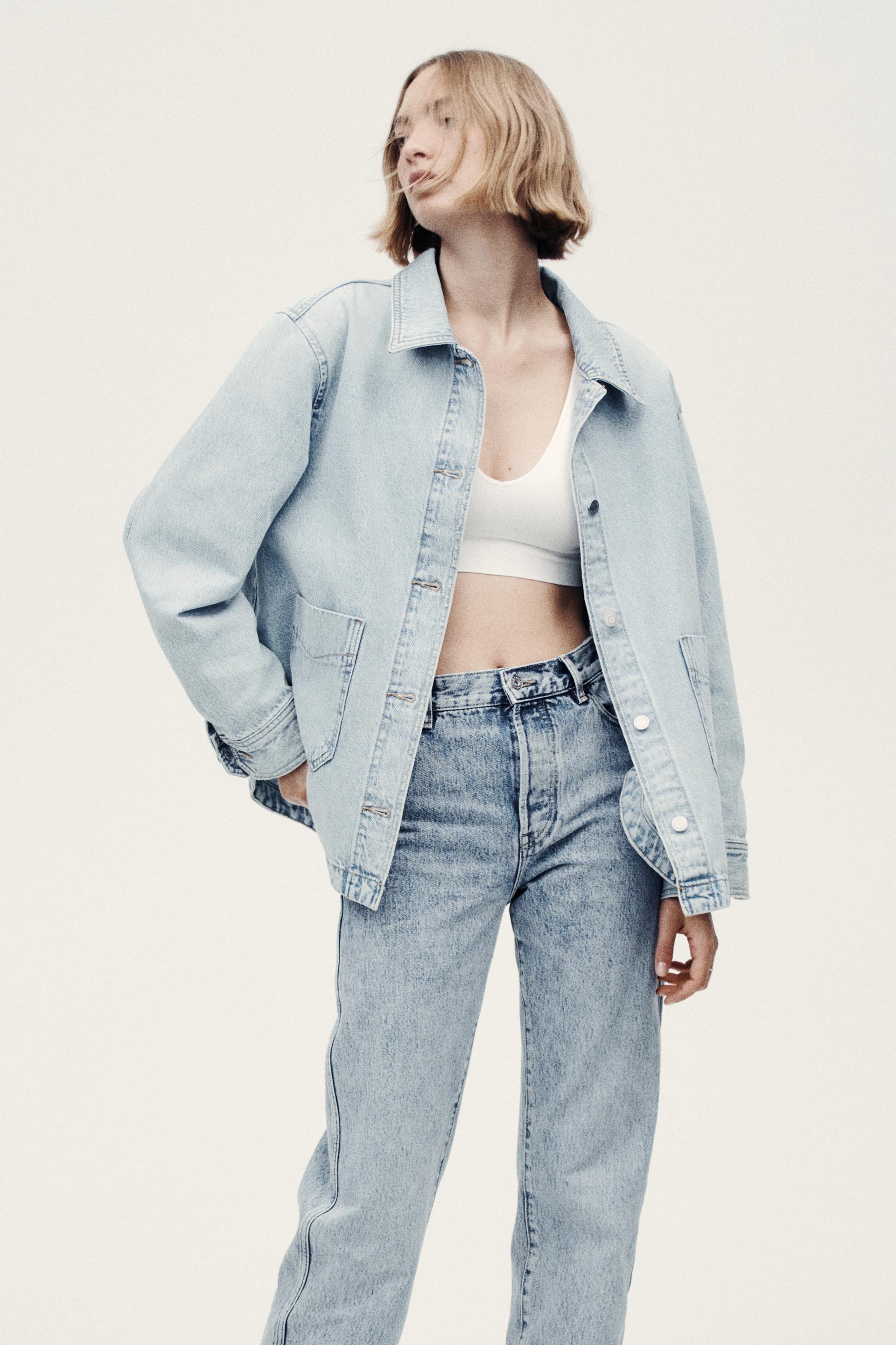 denim shacket
