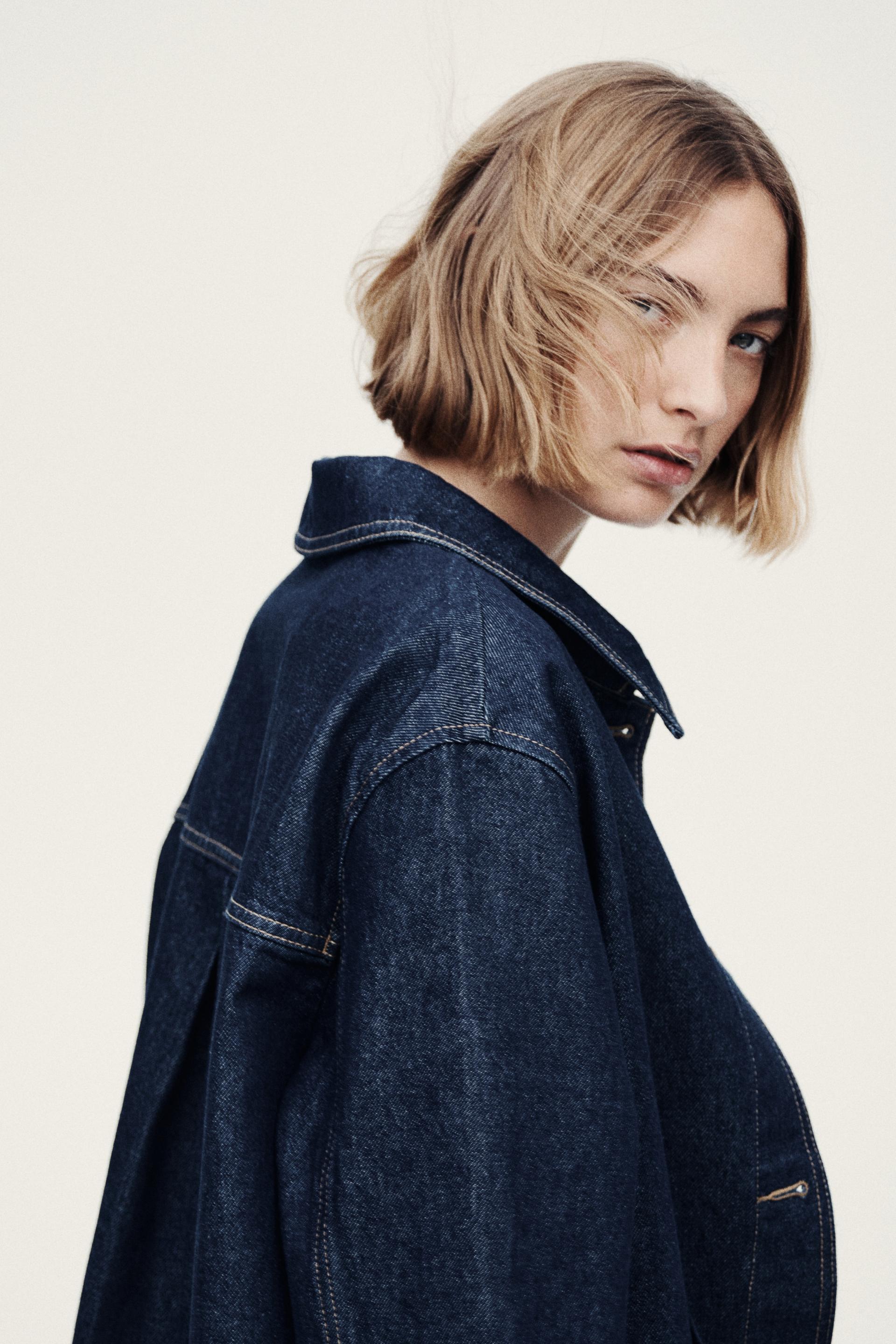 denim shacket