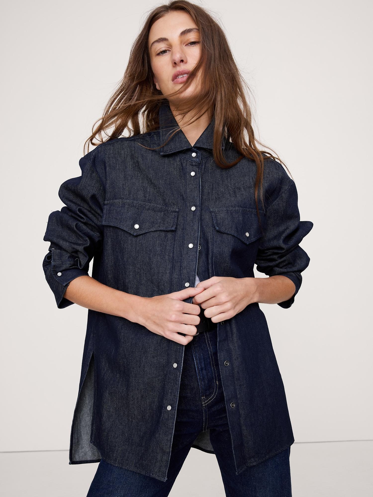 denim shirt jacket