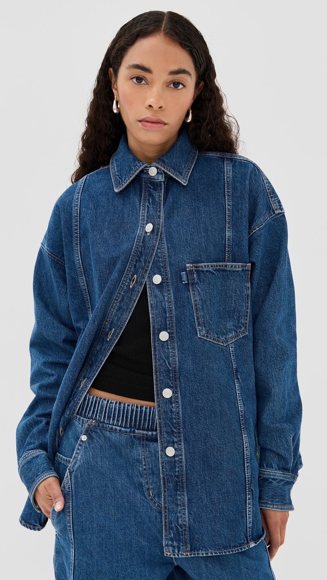 denim shirt jacket