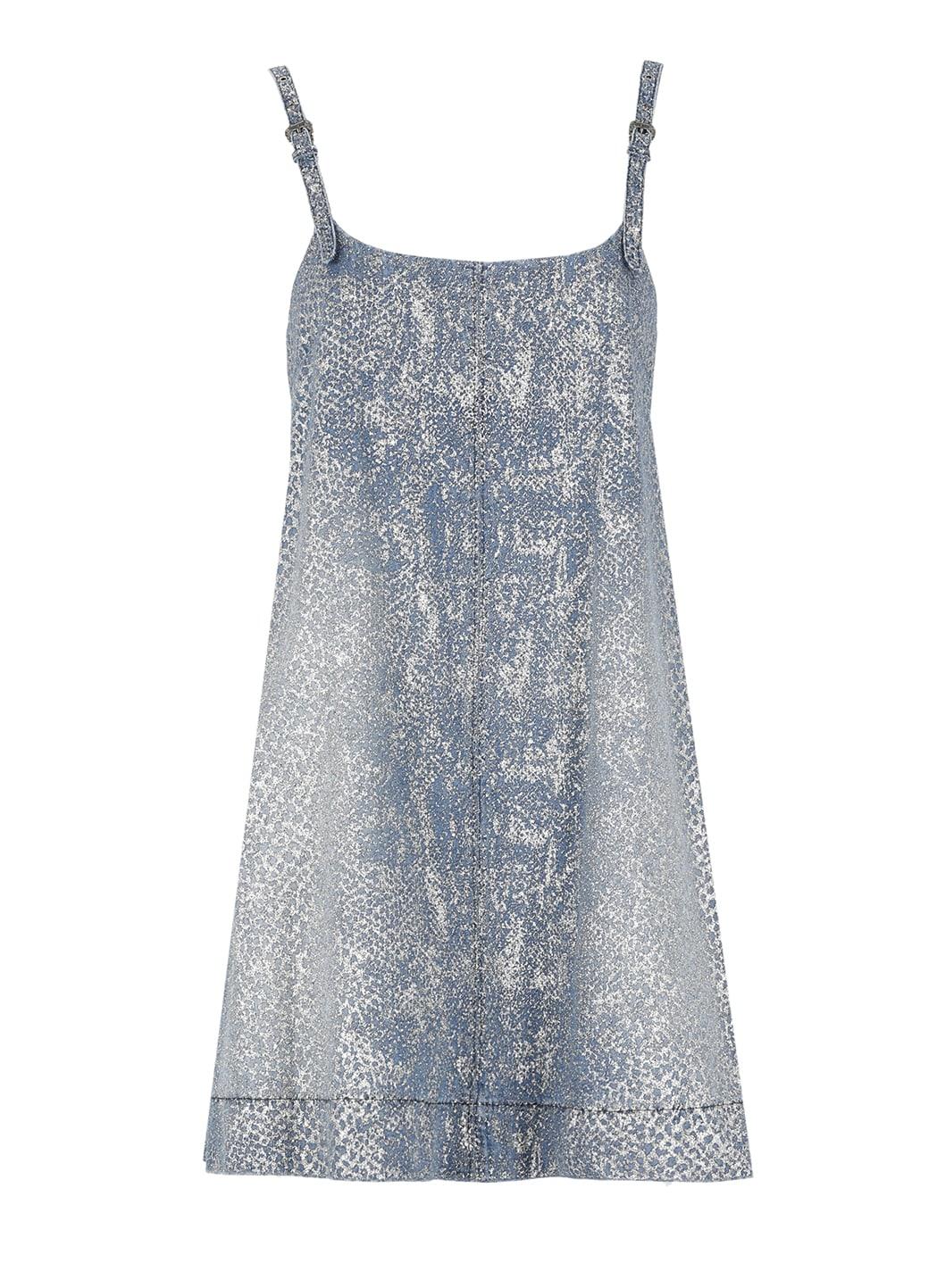 denim slip dress