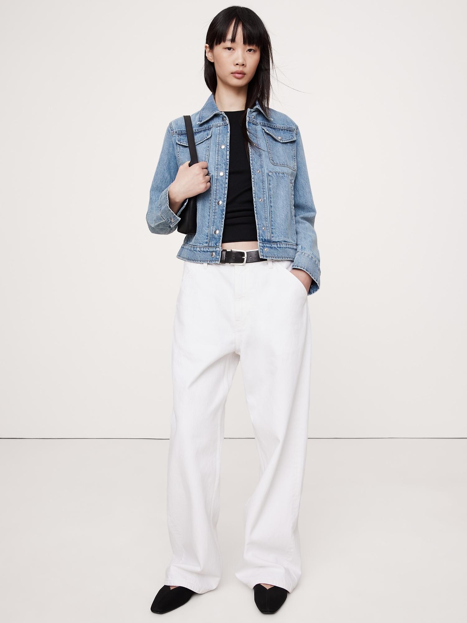 denim trucker jacket