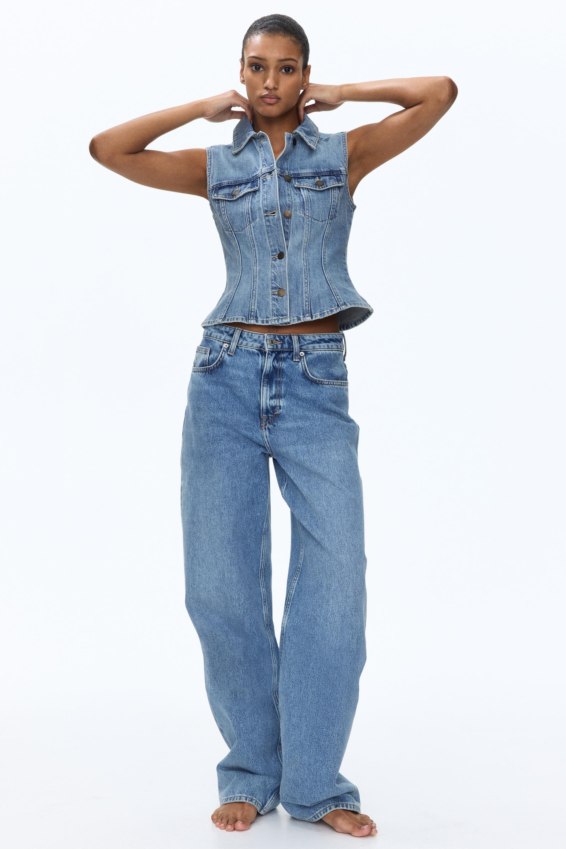 denim vest