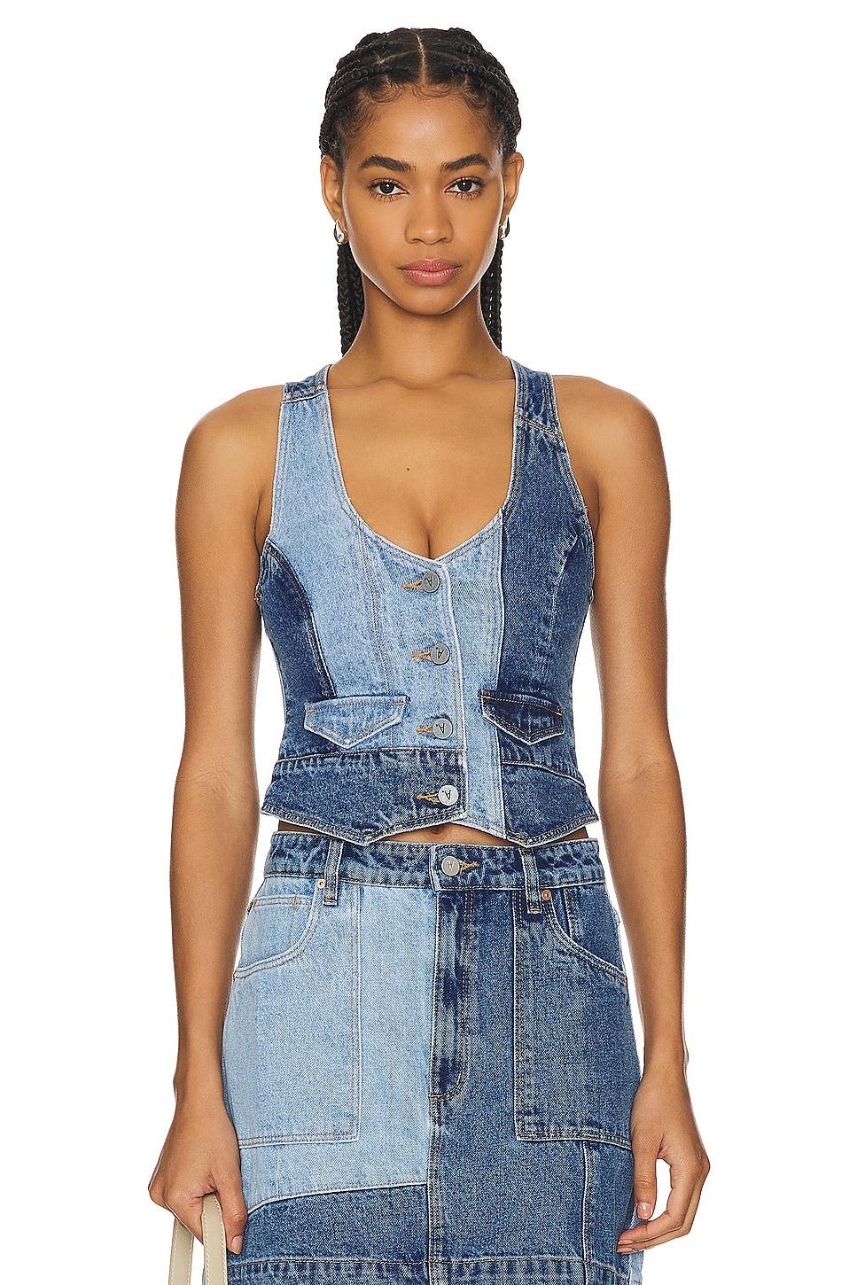 denim vest