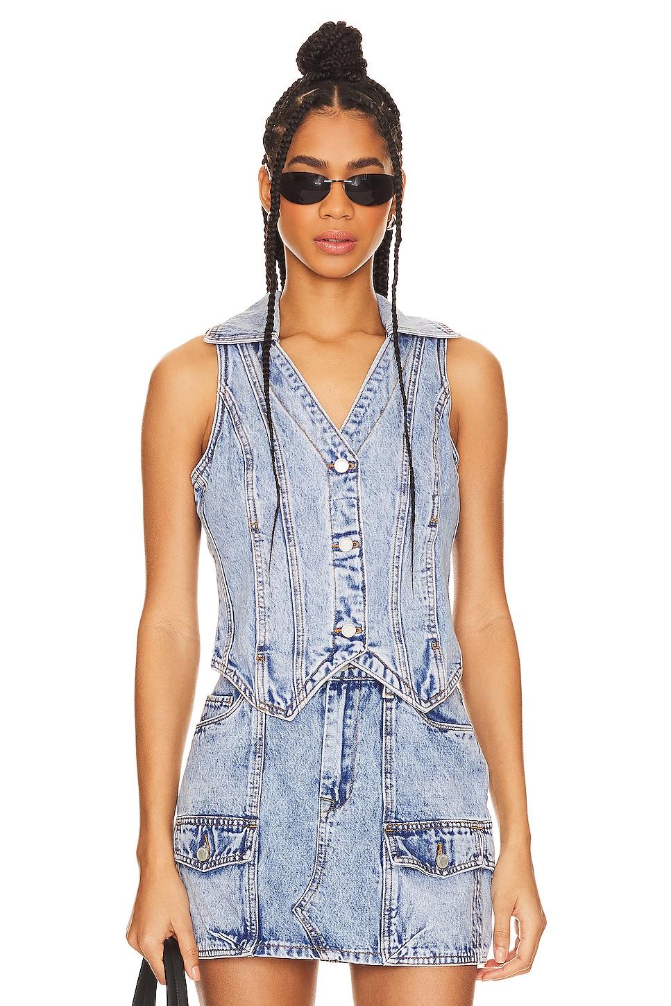 denim vest