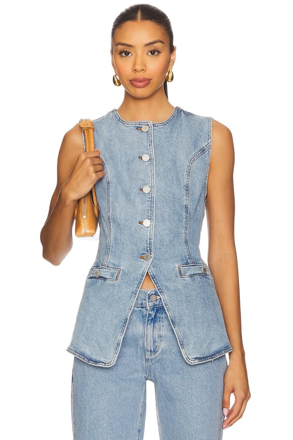 denim vest