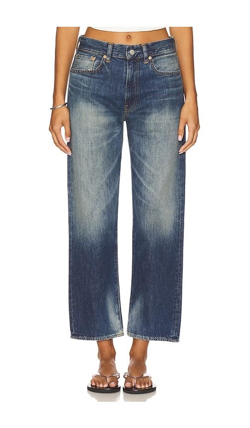 denimist lucy boyfriend jeans in blue.