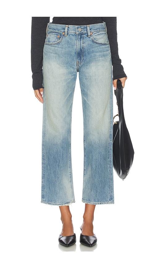 denimist lucy boyfriend jeans in blue.