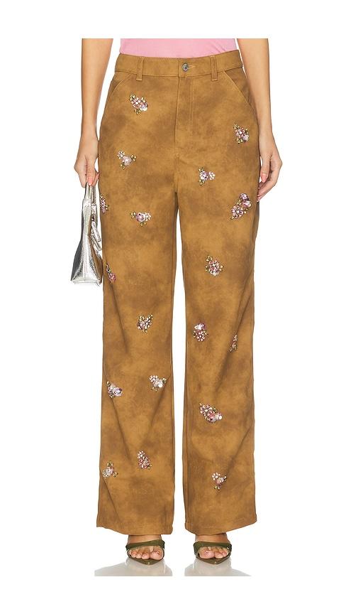 des phemmes pant in brown.