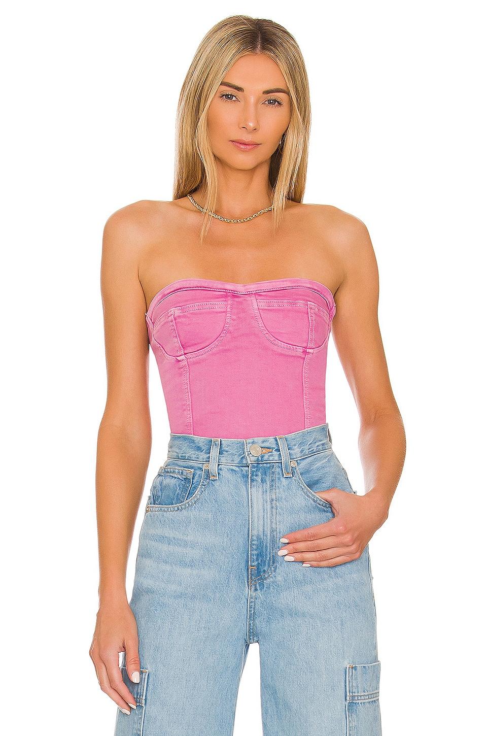desa crop bustier top