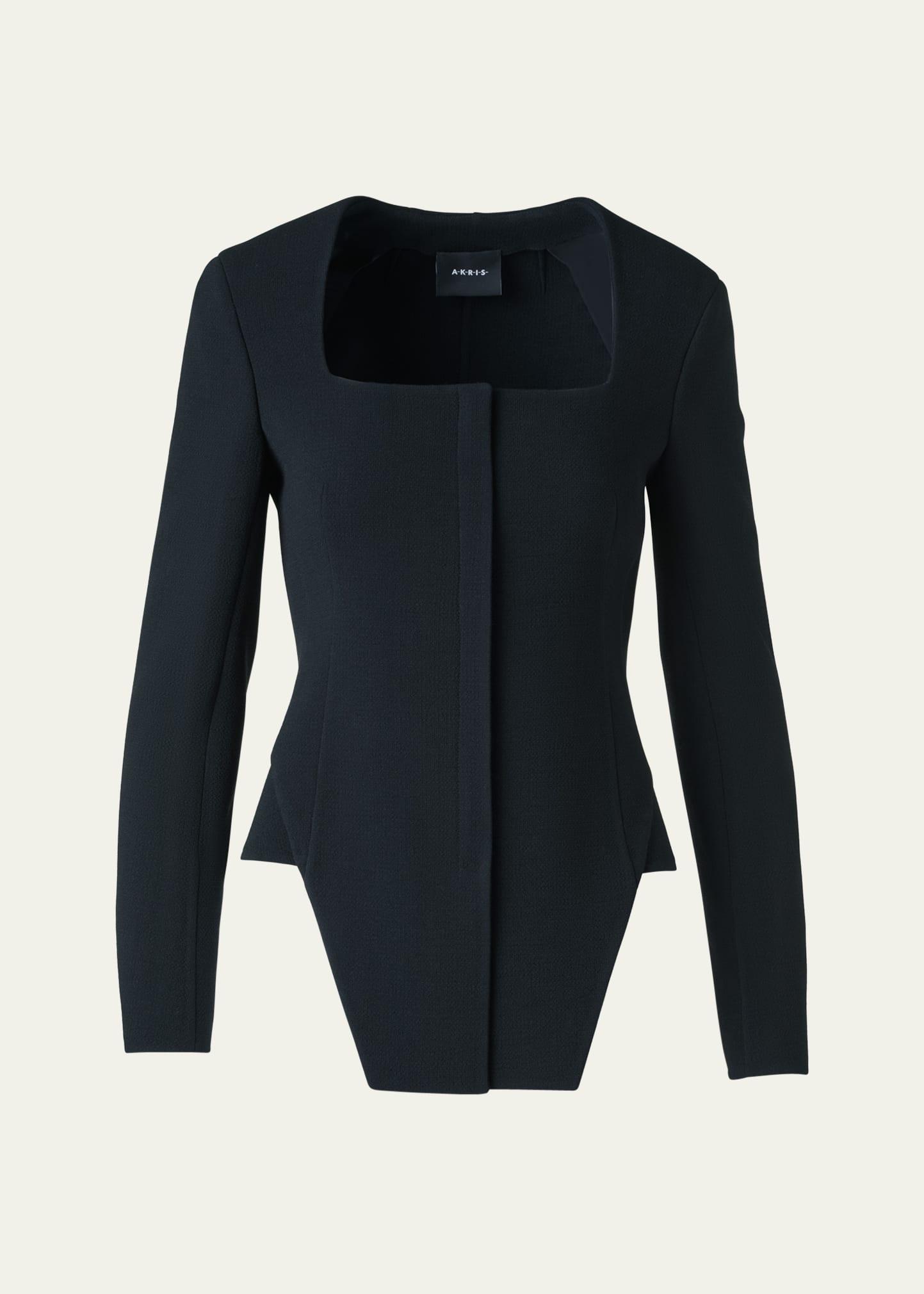 desiree double-face trapezoid jacket