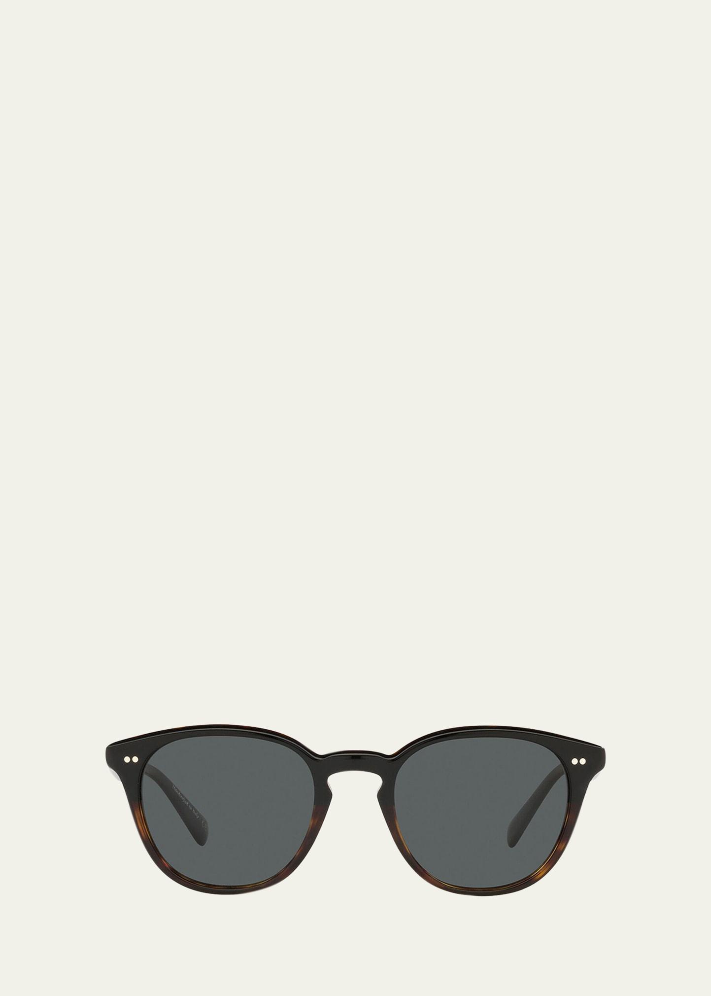 desmon round acetate sunglasses