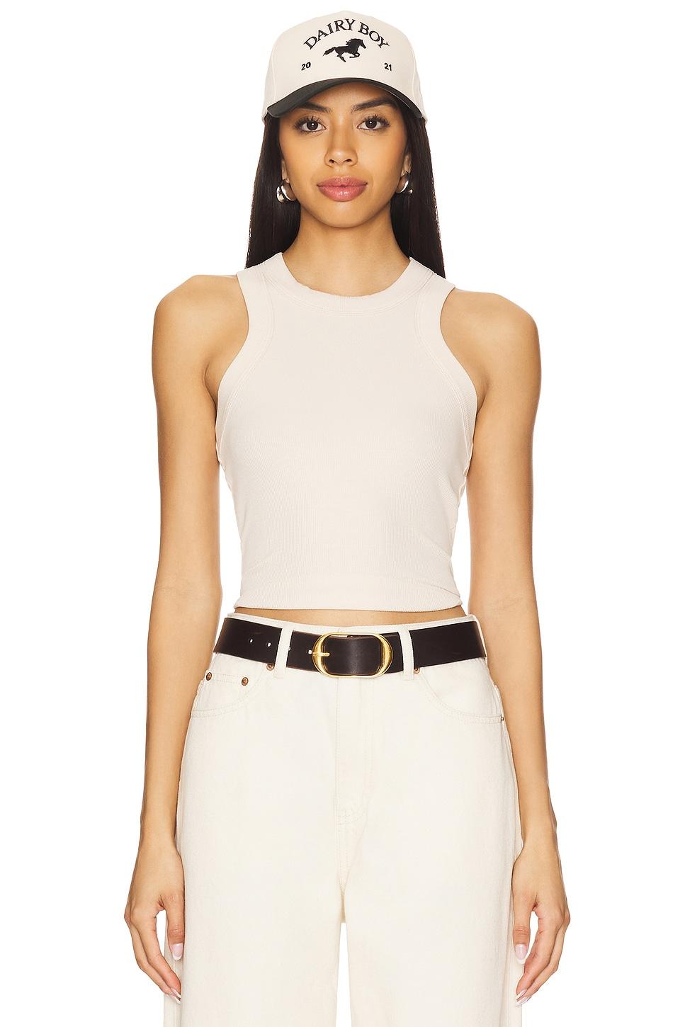 detra ribbed tank