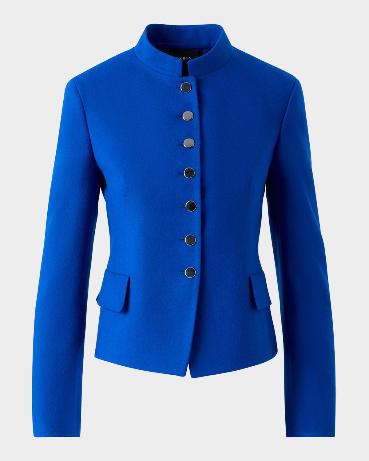 deva wool flannel double-face jacket