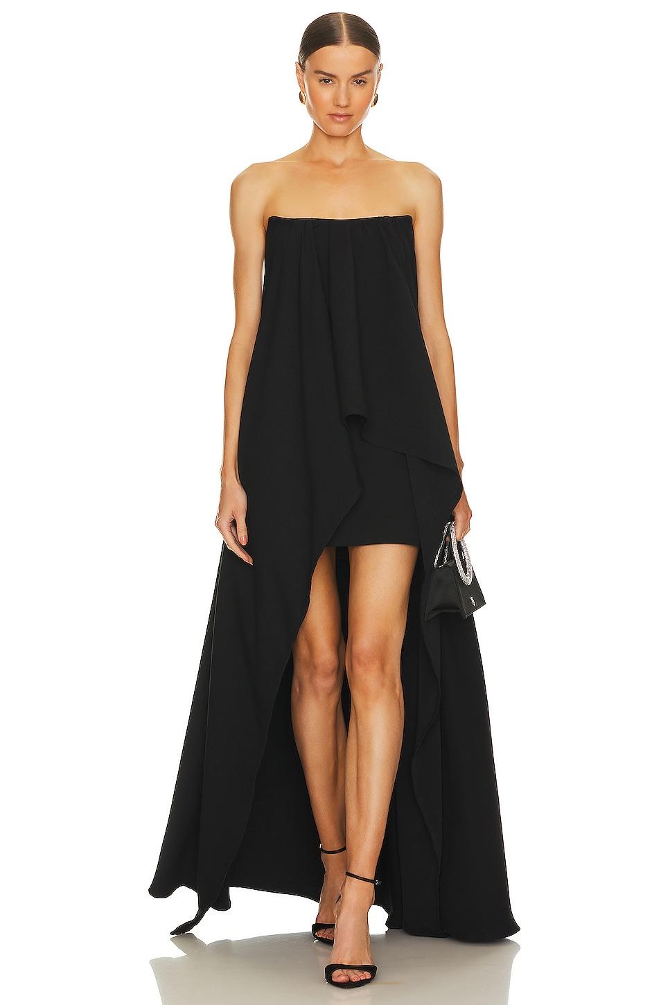 devina high low gown