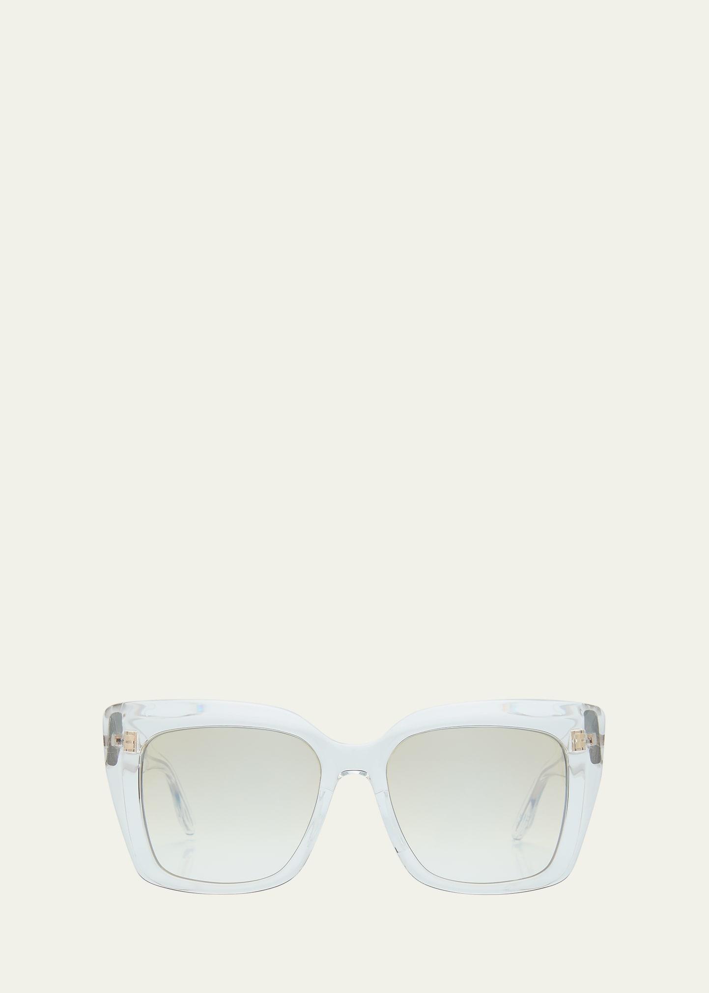 devine acetate square sunglasses