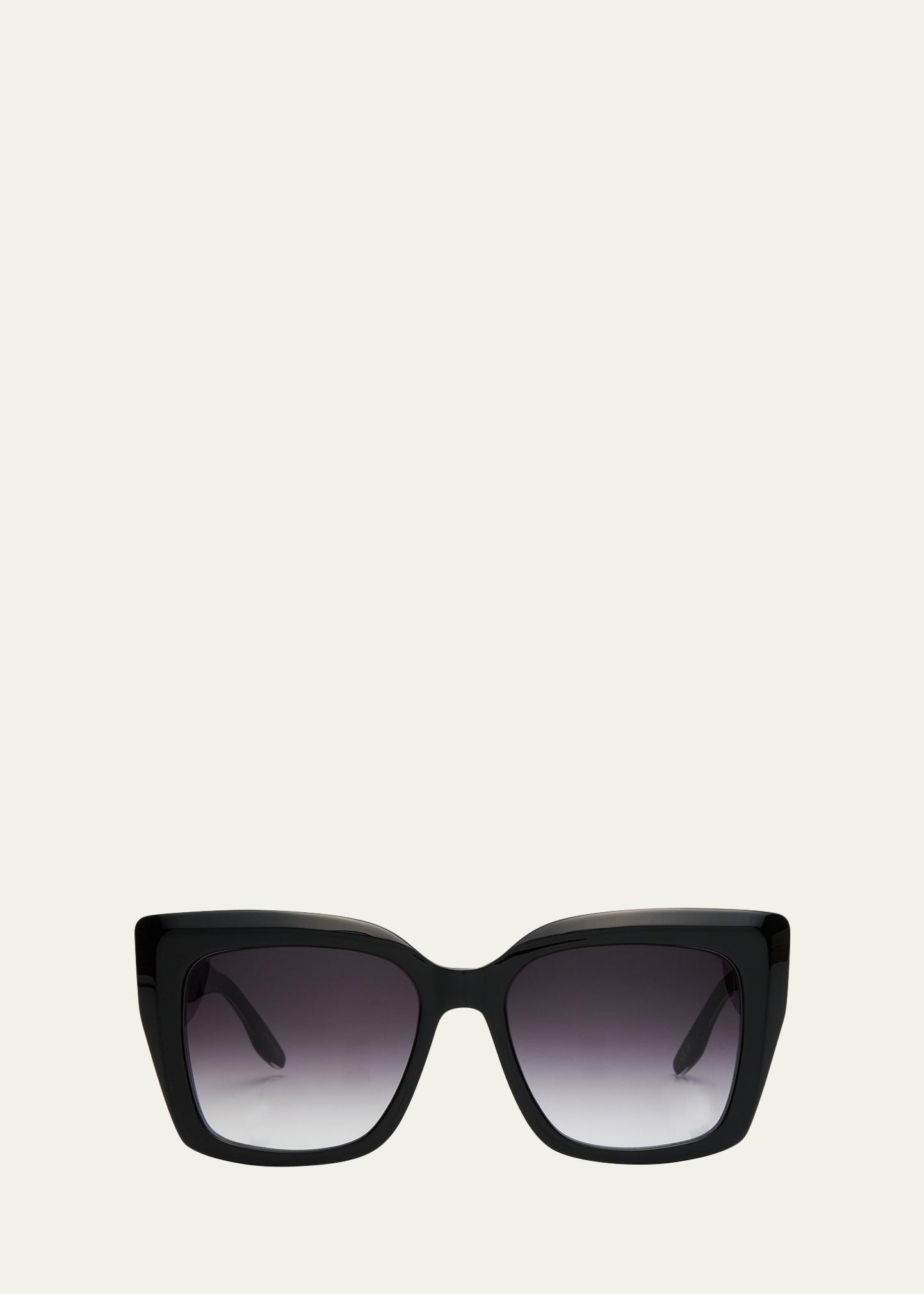 devine square acetate & titanium sunglasses
