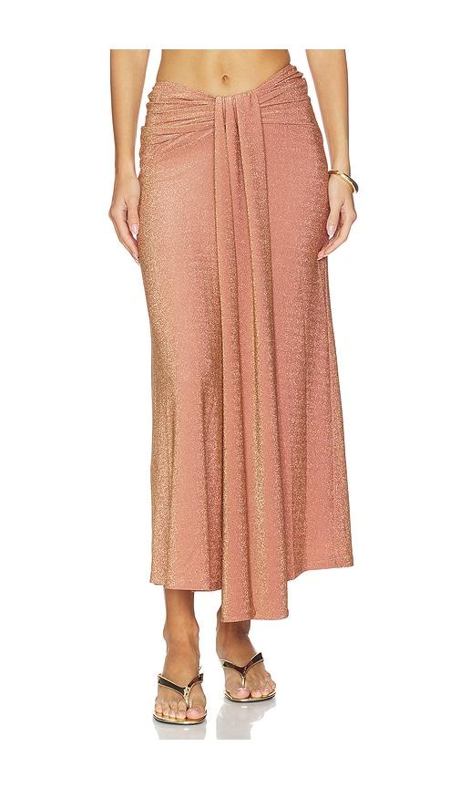 devon windsor dottie skirt in rose.