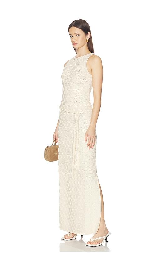 devon windsor nova maxi dress in cream.