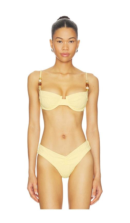 devon windsor poppy top in yellow.