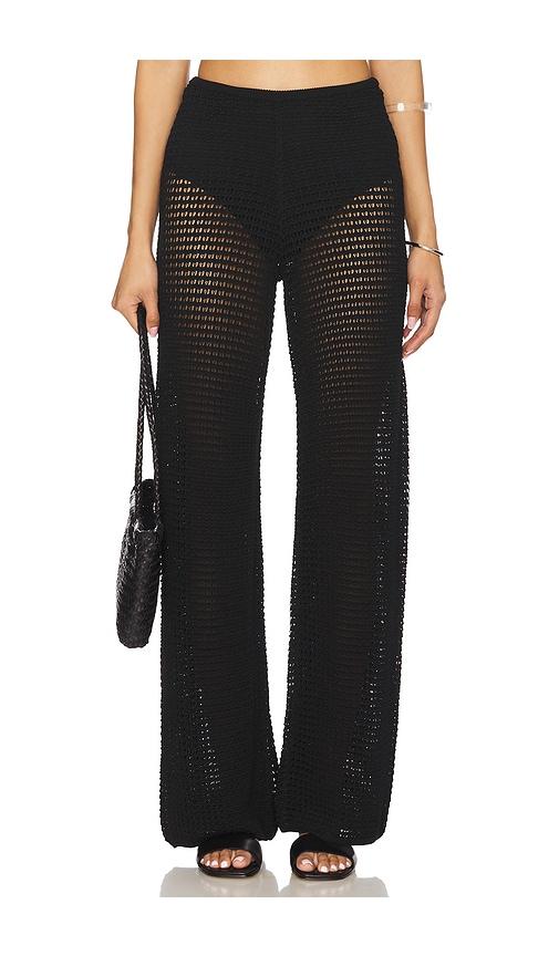 devon windsor tara pant in black.