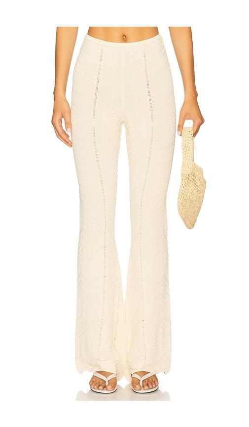 devon windsor timmy pant in cream.