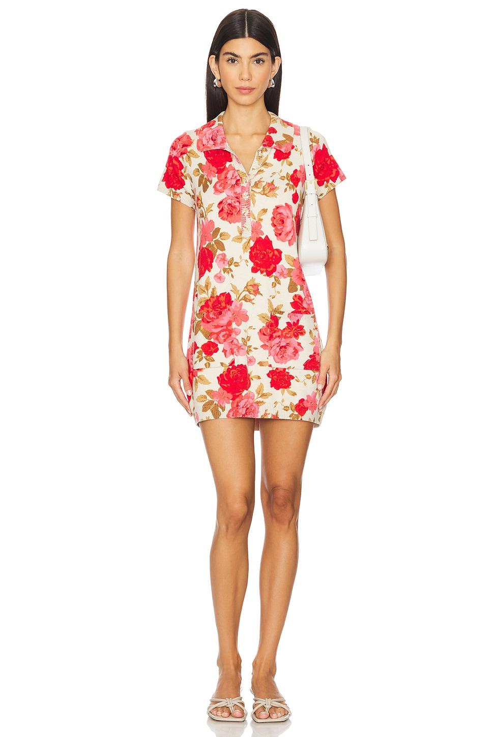 dexter button sweater dress