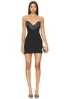 dextra embellished mini dress