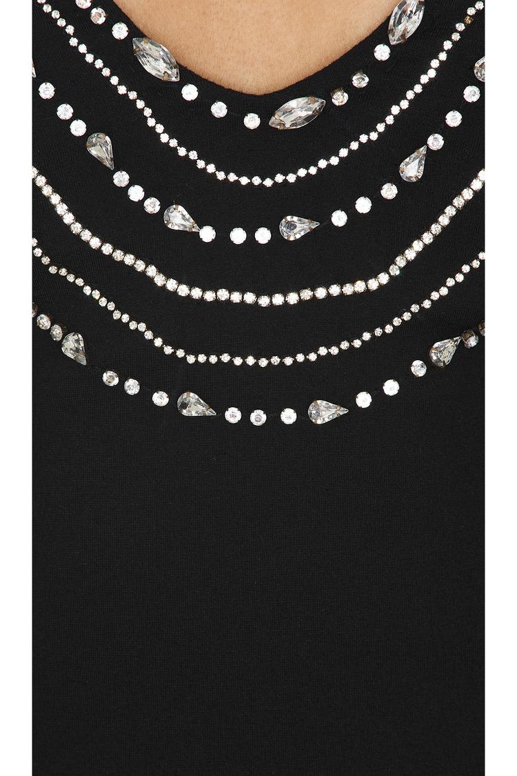 dextra embellished mini dress