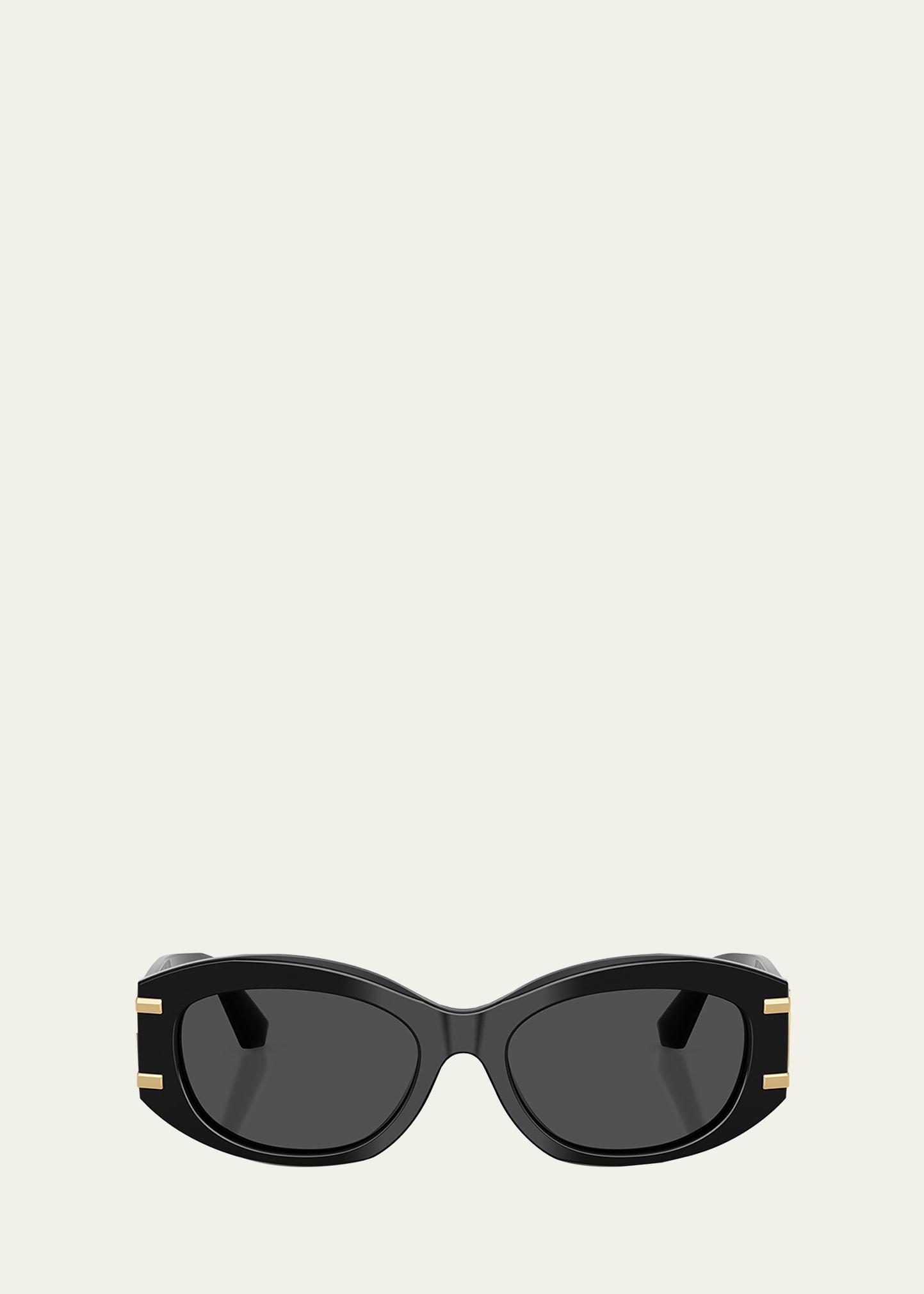 dg4502 oval acetate sunglasses