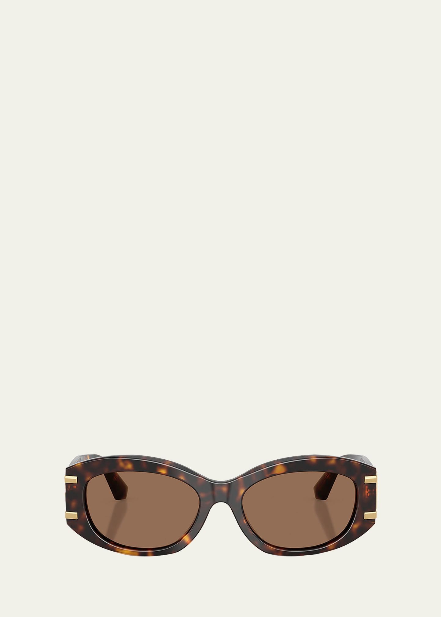 dg4502 oval acetate sunglasses
