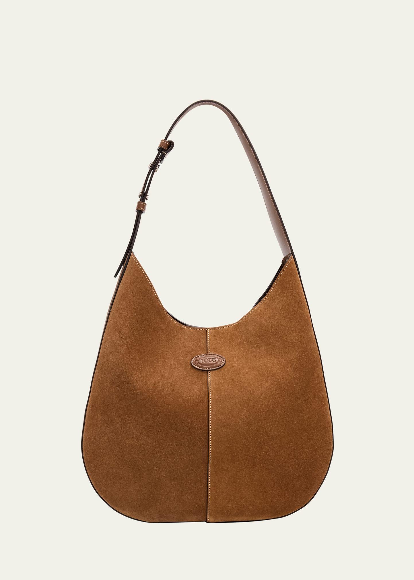 di small suede hobo bag