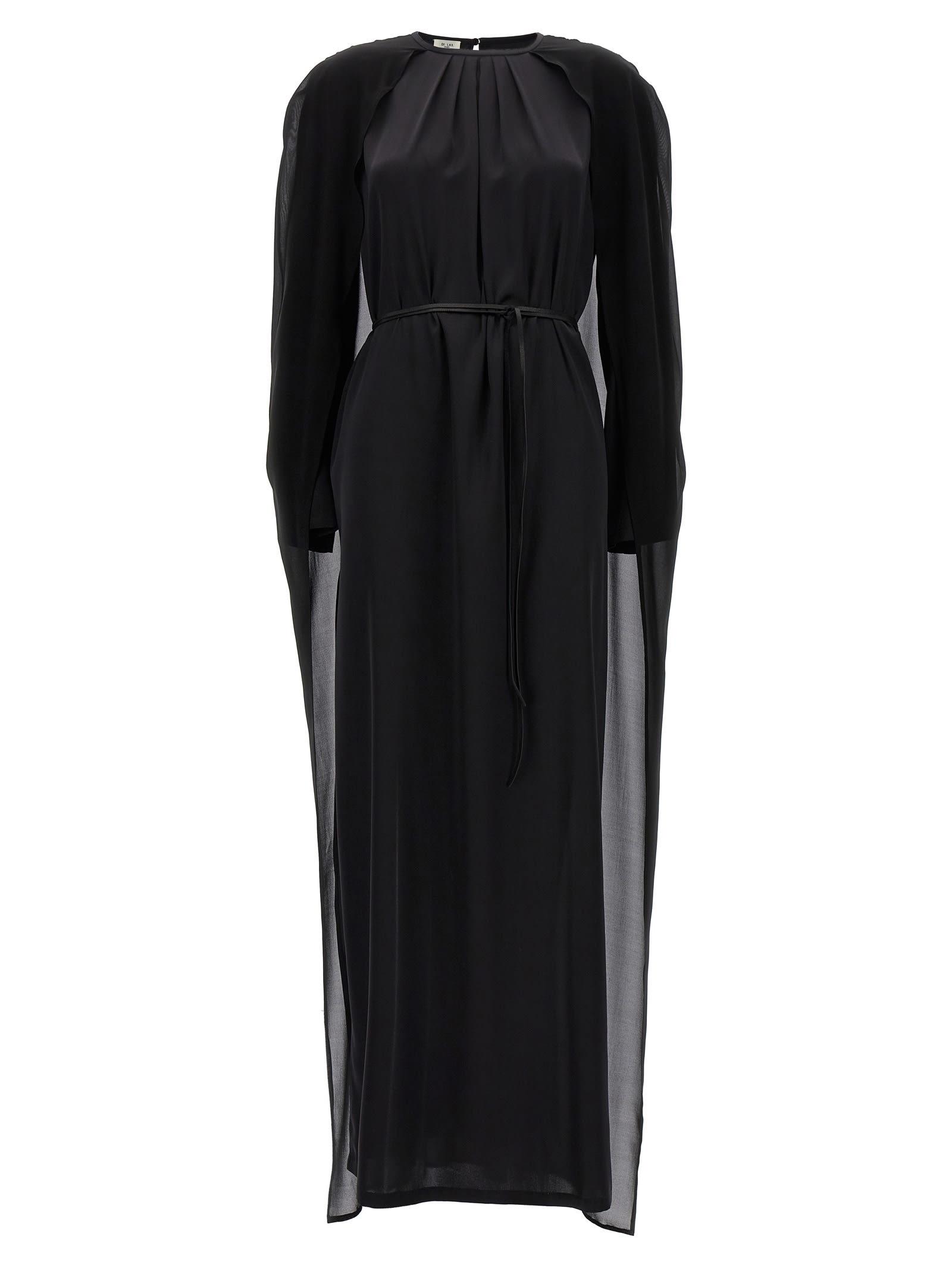 di. la3 pari' cape dress