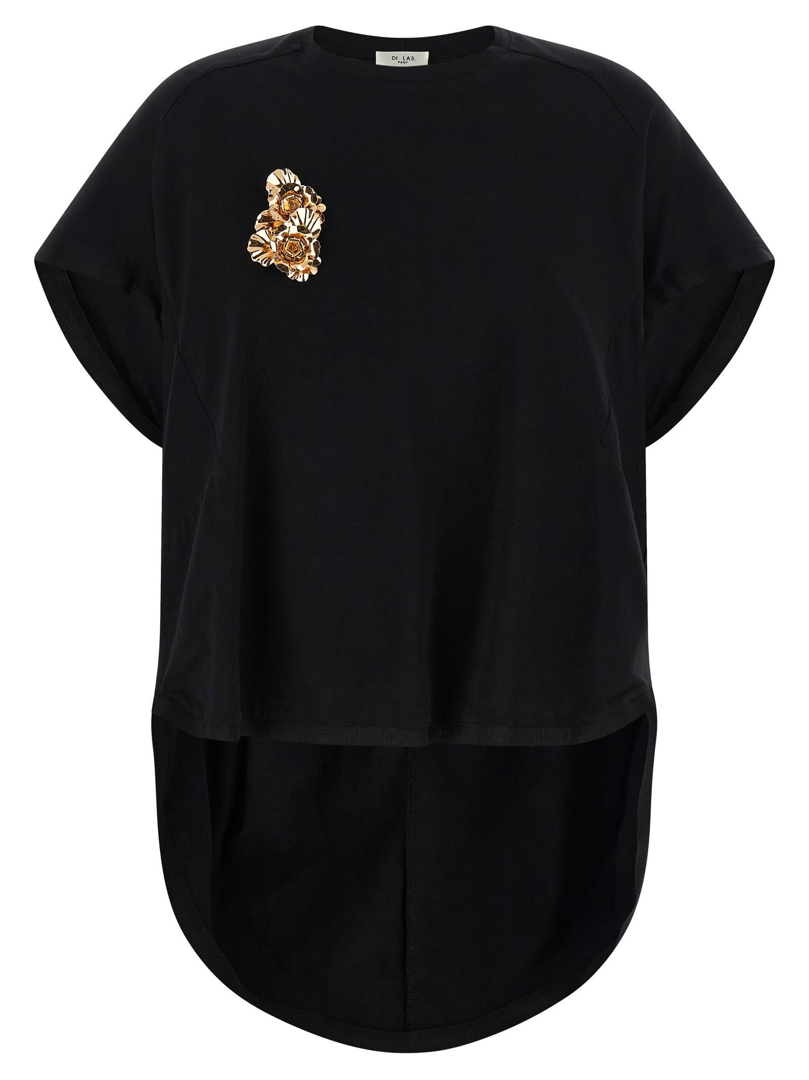 di. la3 pari' double pin t-shirt