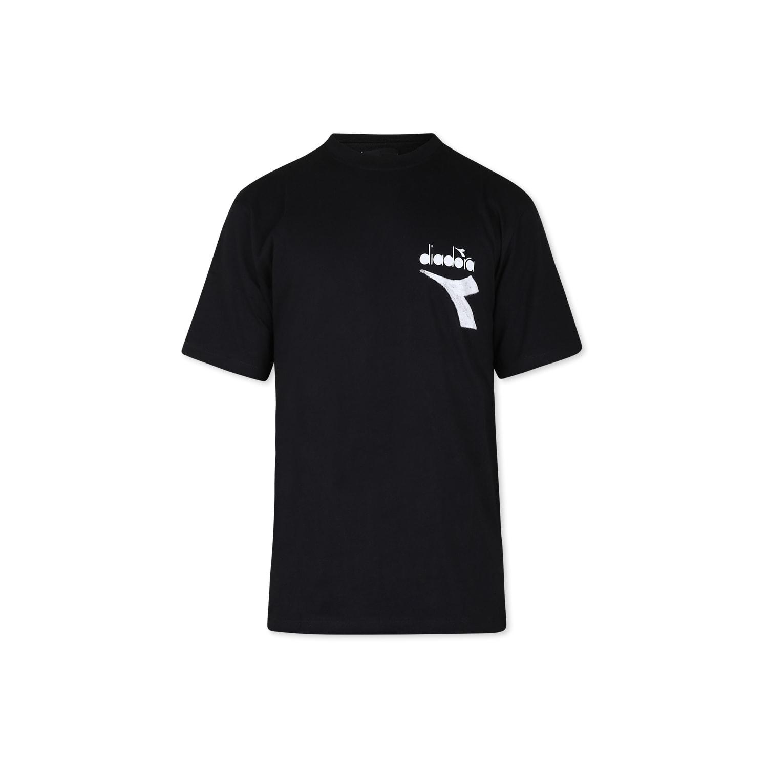 diadora white t-shirt for girl with logo