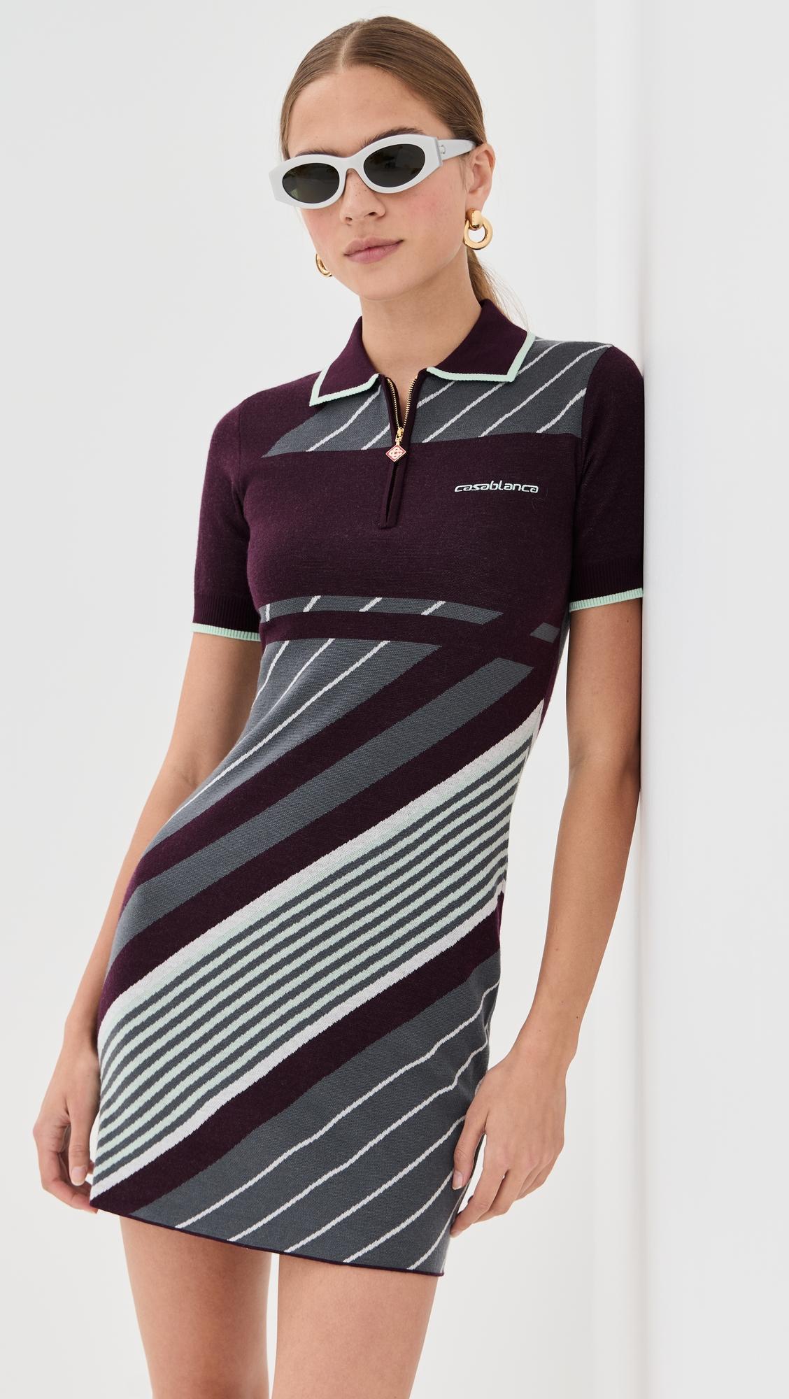 diagonal sporty dress