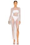 diamonds maxi dress
